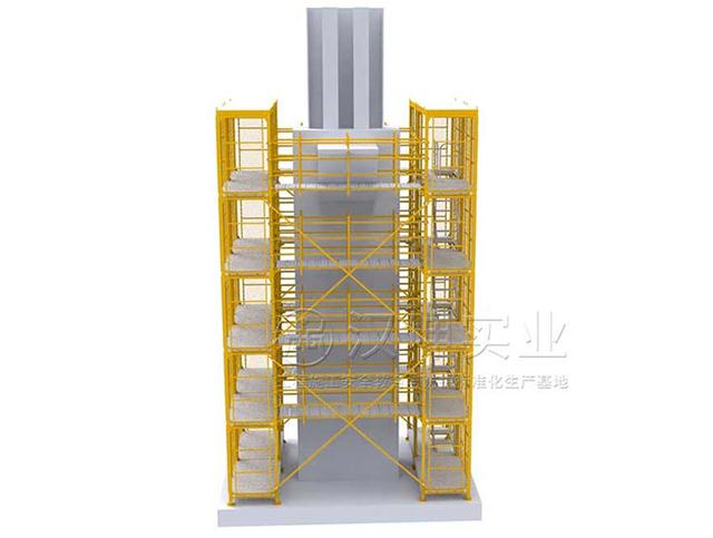 汉坤实业工地爬梯：打造您施工现场的安全卫士(图2)