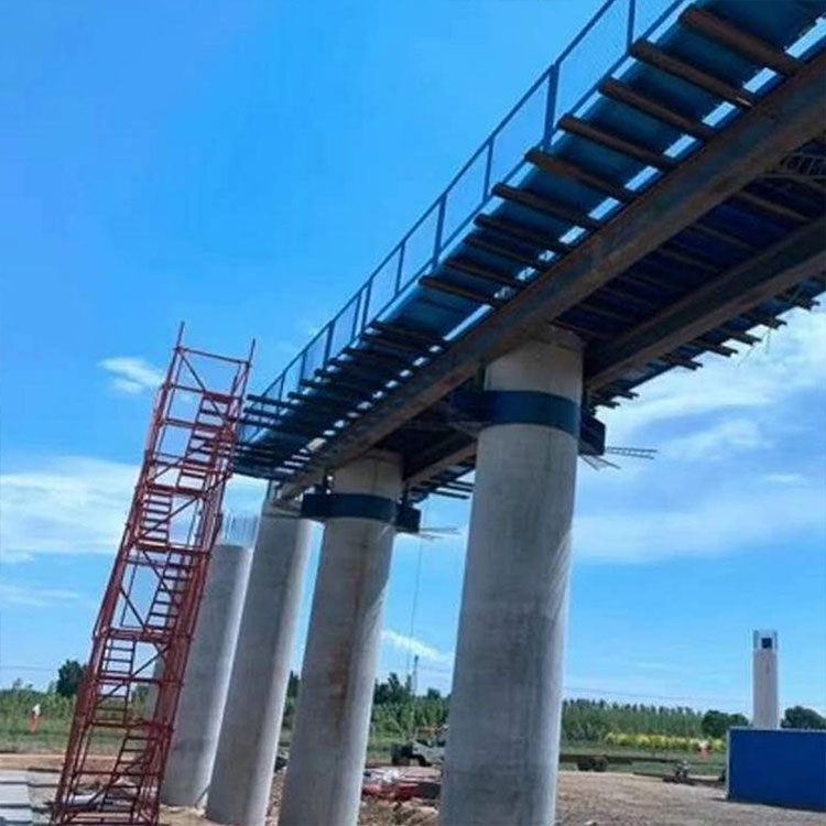 装配式盖梁平台建筑工地施工爬梯(图2)