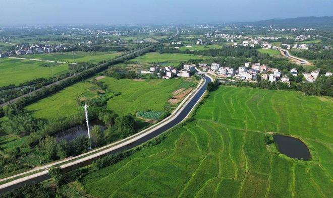 修渠引水、助农保收！鄂东北地区这项大型水利工程派上“大用场”(图1)