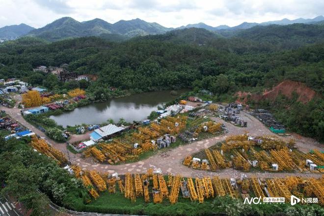 中山五桂山储备地堆建材追踪：已完成督促整改招引文旅项目(图1)